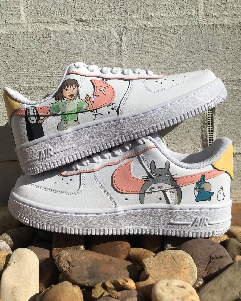 Spirited Away X My Neighbor Totoro Air Force 1 Custom - Image 4