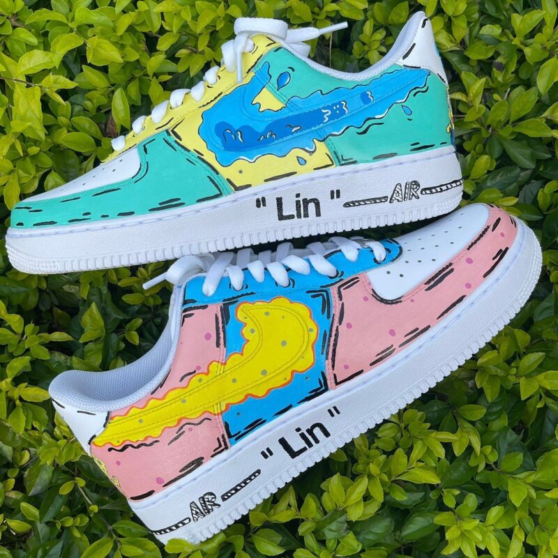 SpongeBob SquarePants Air Force 1 Custom