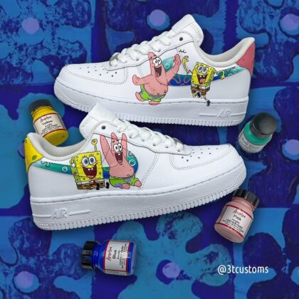 SpongeBob SquarePants Air Force 1 Custom