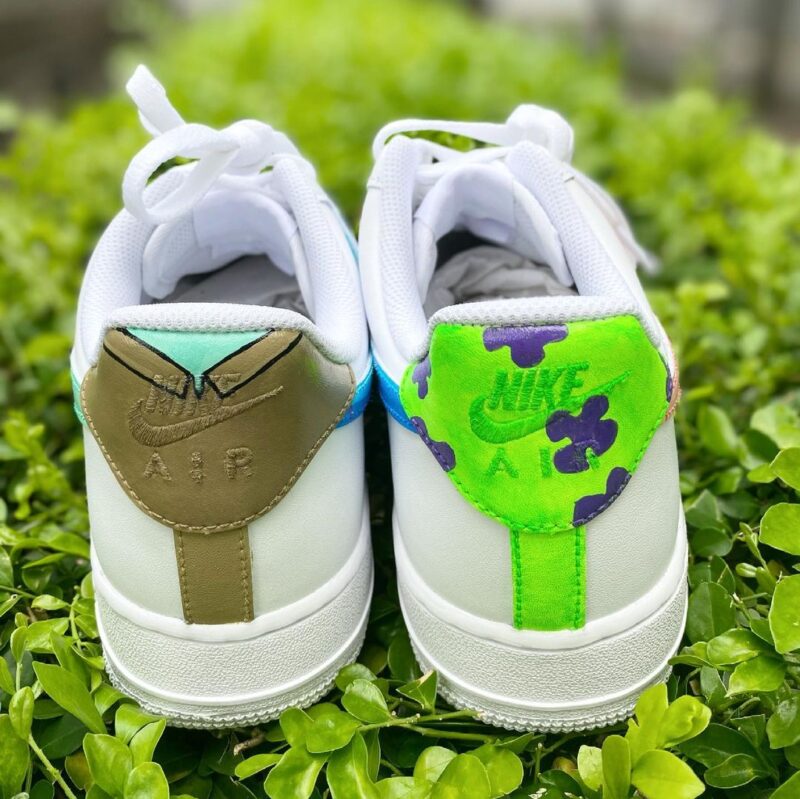 SpongeBob SquarePants Air Force 1 Custom - Image 3