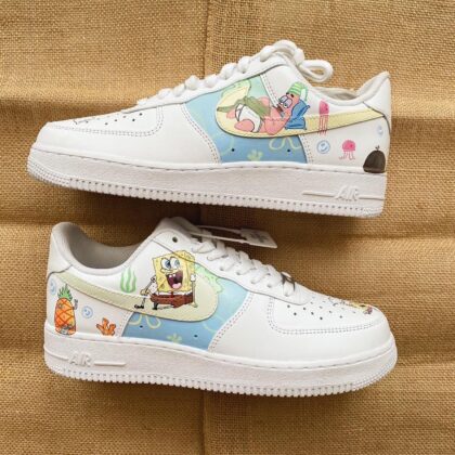 SpongeBob SquarePants Air Force 1 Custom