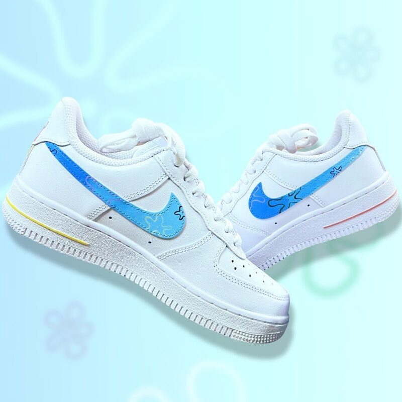 SpongeBob SquarePants Air Force 1 Custom - Image 2