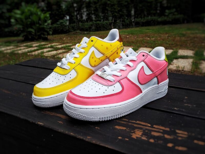 SpongeBob SquarePants Air Force 1 Custom