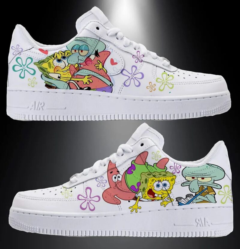 SpongeBob SquarePants Air Force 1 Custom