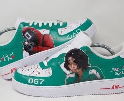 Squid Game Air Force 1 Custom