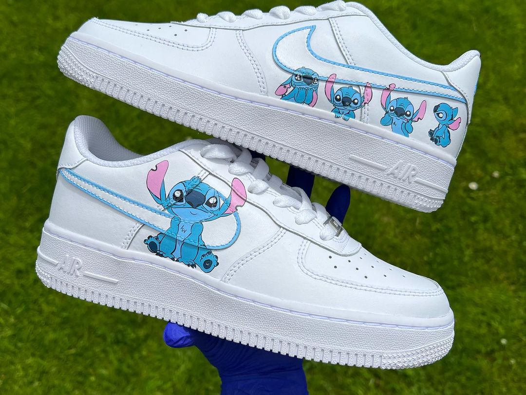 Stitch Air Force Custom Daniel Customs