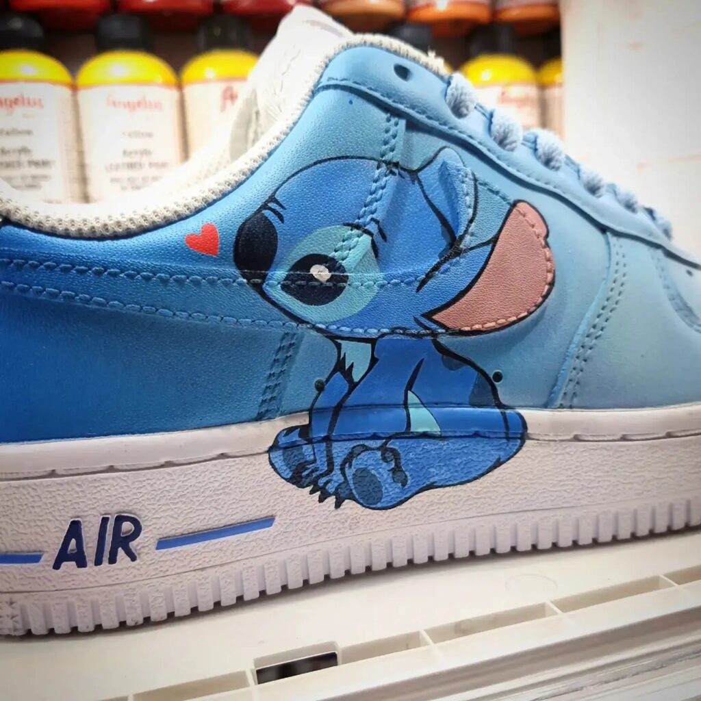 custom air force 1 stitch