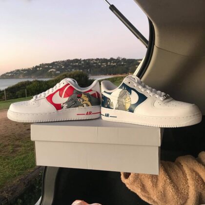 Studio Ghibli - Mononoke Hime x Totoro Air Force 1 Custom