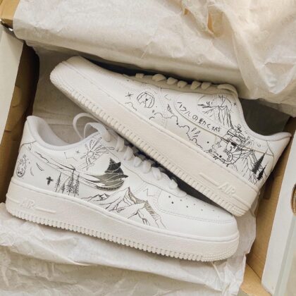 Studio Ghibli Air Force 1 Custom