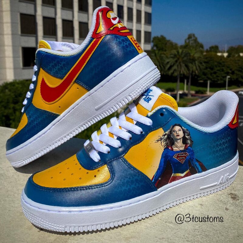 Supergirl Air Force 1 Custom