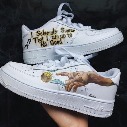 The Creation of Adam x Harry Potter Air Force 1 Custom