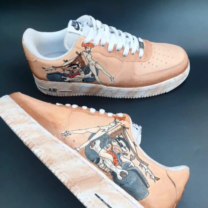 The Flintstones Air Force 1 Custom