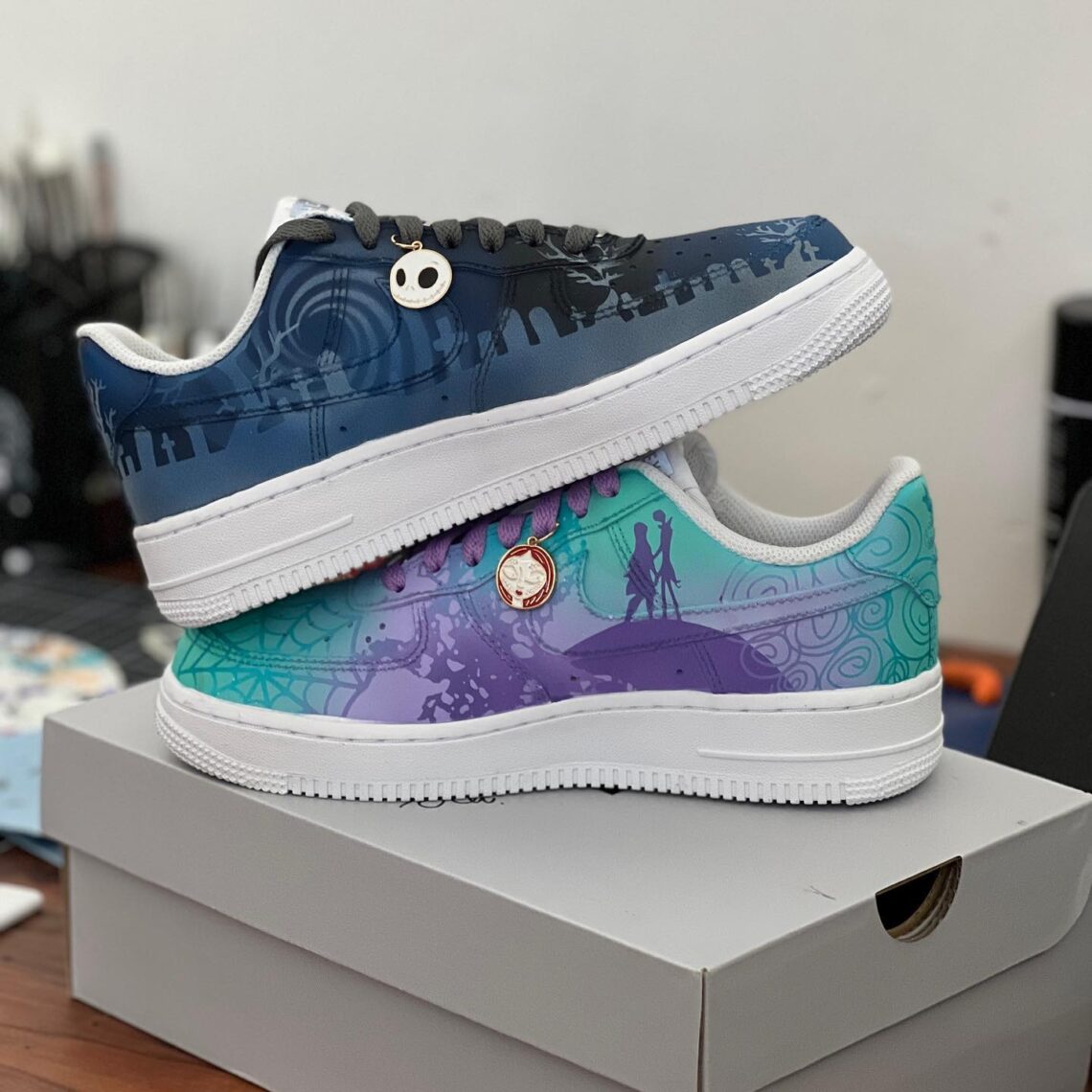 custom christmas af1