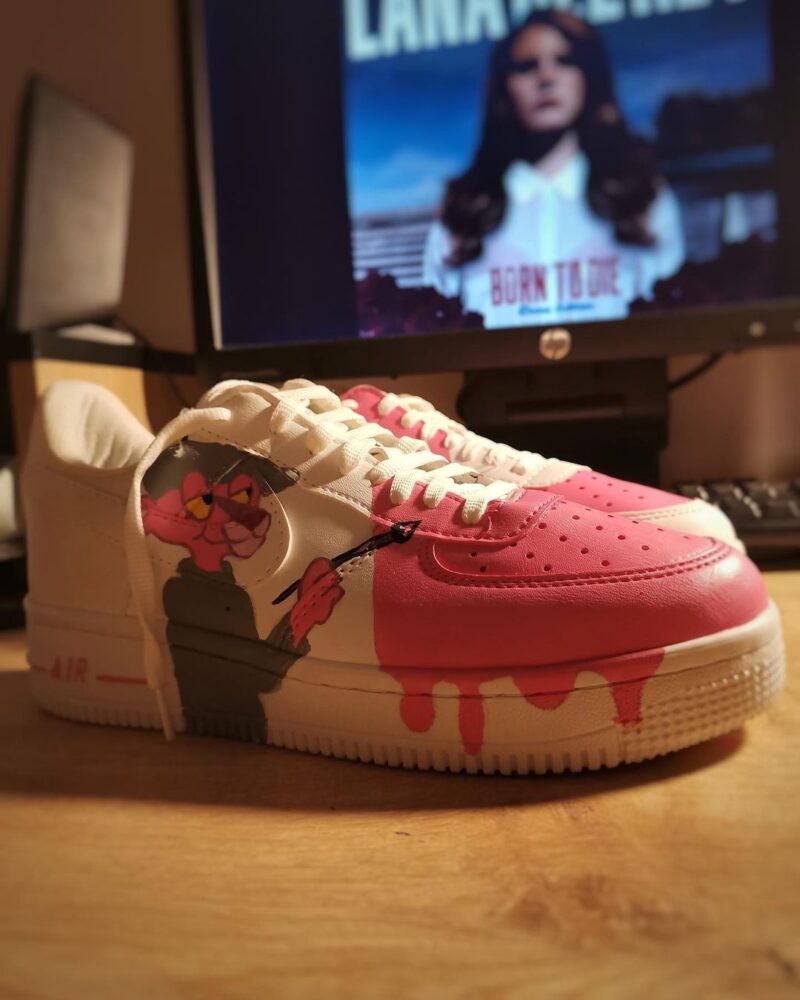 The Pink Panther Air Force 1 Custom