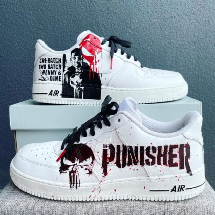 The Punisher Air Force 1 Custom