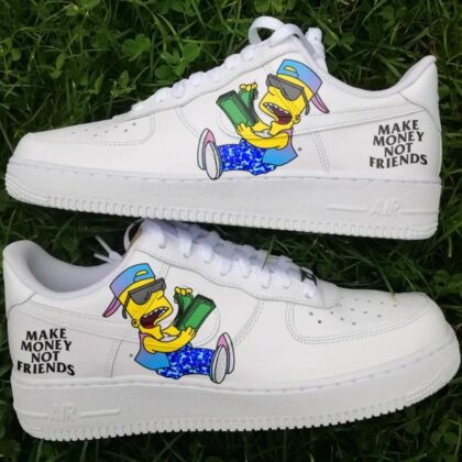 The Simpsons Air Force 1 Custom