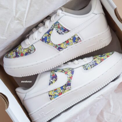 The Simpsons Air Force 1 Custom