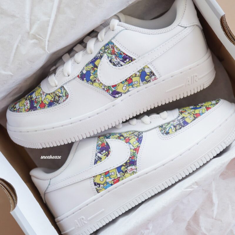 The Simpsons Air Force 1 Custom