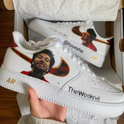 The Weeknd Air Force 1 Custom