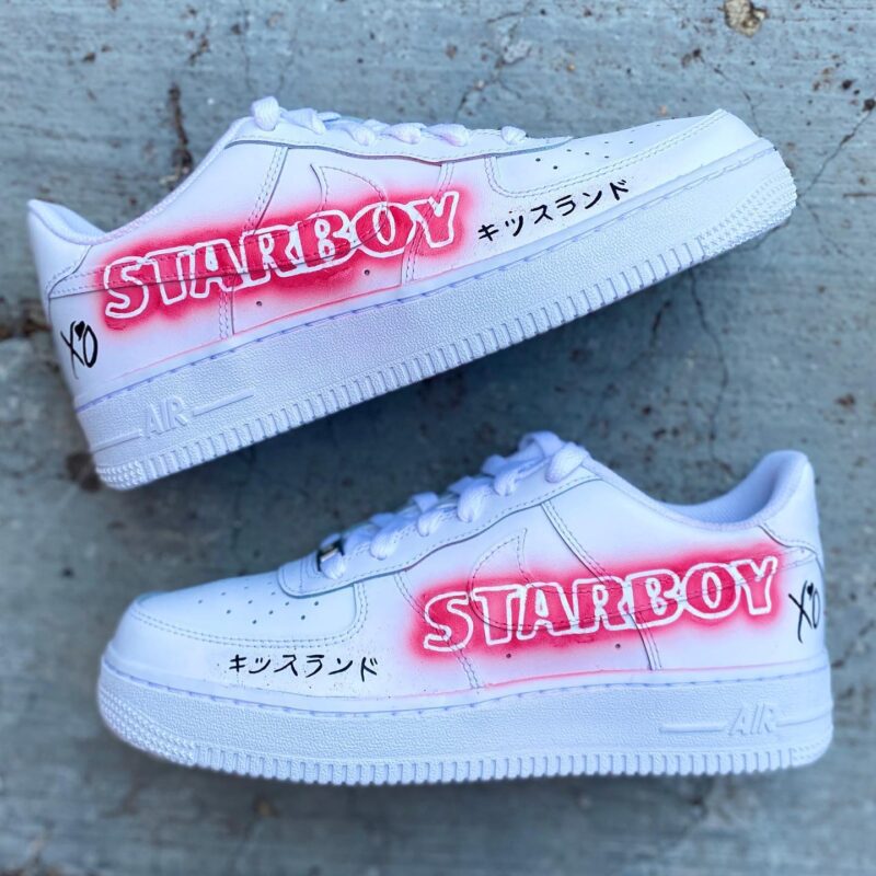 The Weeknd - Starboy Air Force 1 Custom