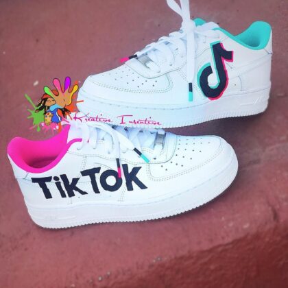 Tik Tok Air Force 1 Custom