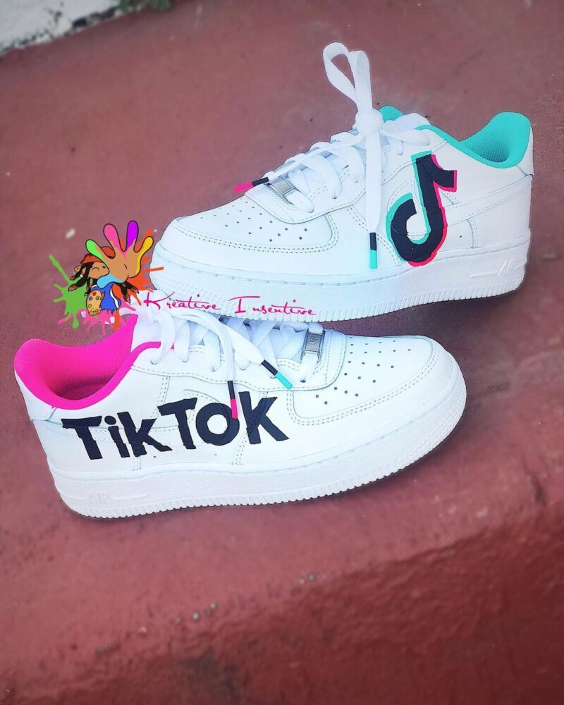 Tik Tok Air Force 1 Custom