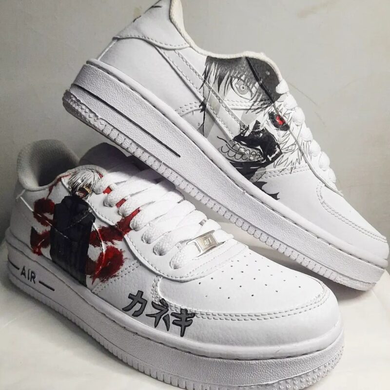 Tokyo Ghoul - Ken Kaneki Air Force 1 Custom