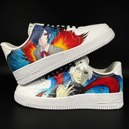 Tokyo Ghoul - Kaneki x Touka Air Force 1 Custom