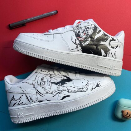 Tokyo Ghoul and Avatar the Last Airbender Air Force 1 Custom