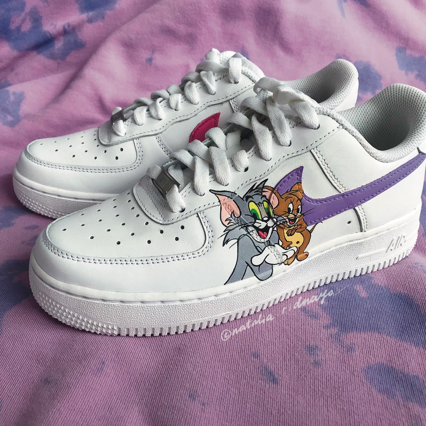 Custom Air Force 1 Tom And Jerry – shecustomize
