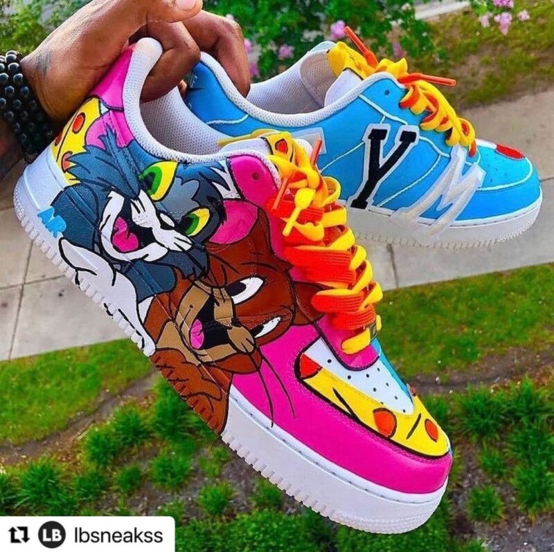 Tom and Jerry Air Force 1 Custom