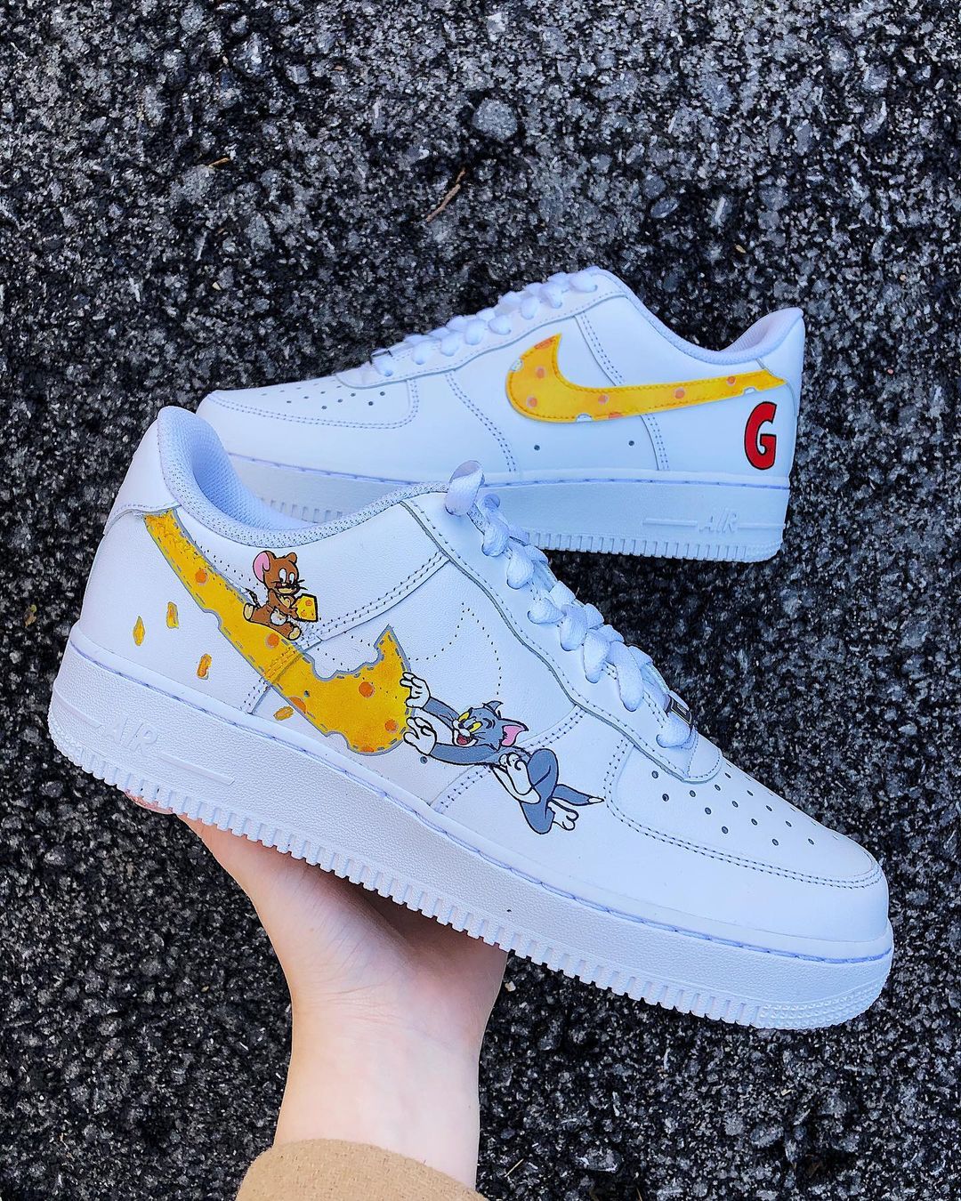 Tom and Jerry Air Force 1 Custom - Daniel Customs