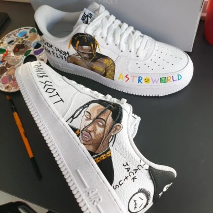 Travis Scott Air Force 1 Custom