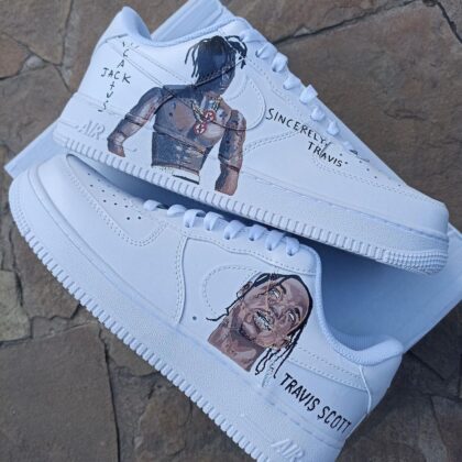 Travis Scott Air Force 1 Custom