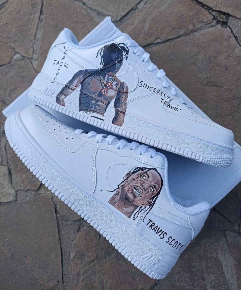 Travis Scott Air Force 1 Custom