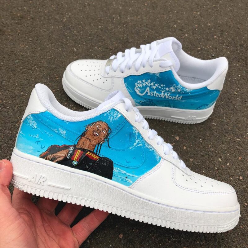 Travis Scott Air Force 1 Custom