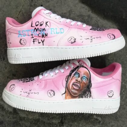 Travis Scott Air Force 1 Custom