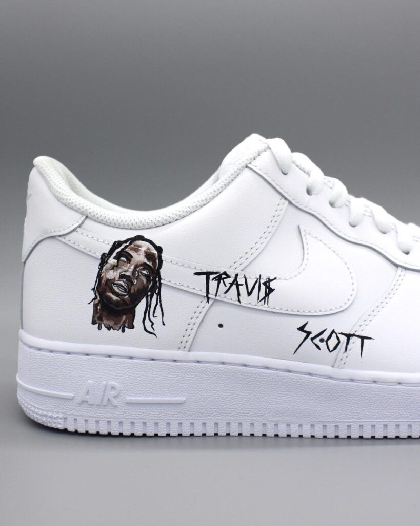 custom travis scott air forces