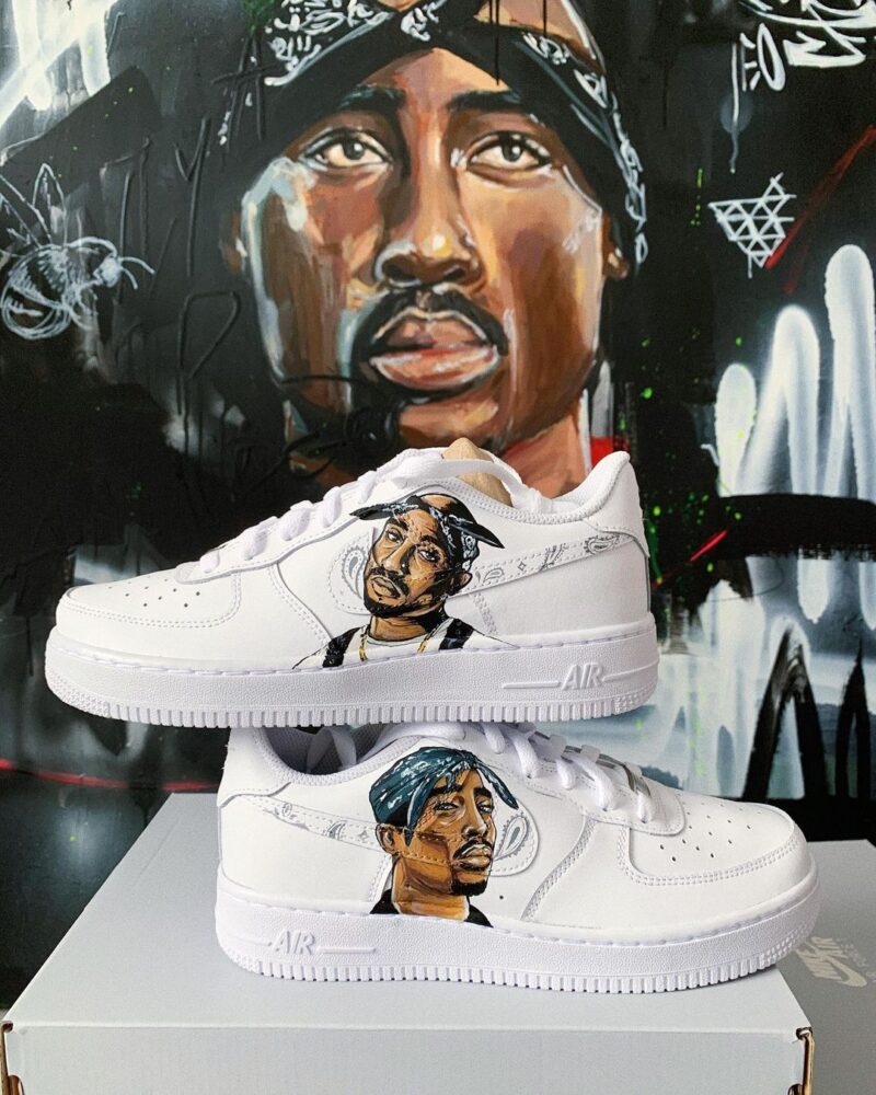 Tupac Air Force 1 Custom