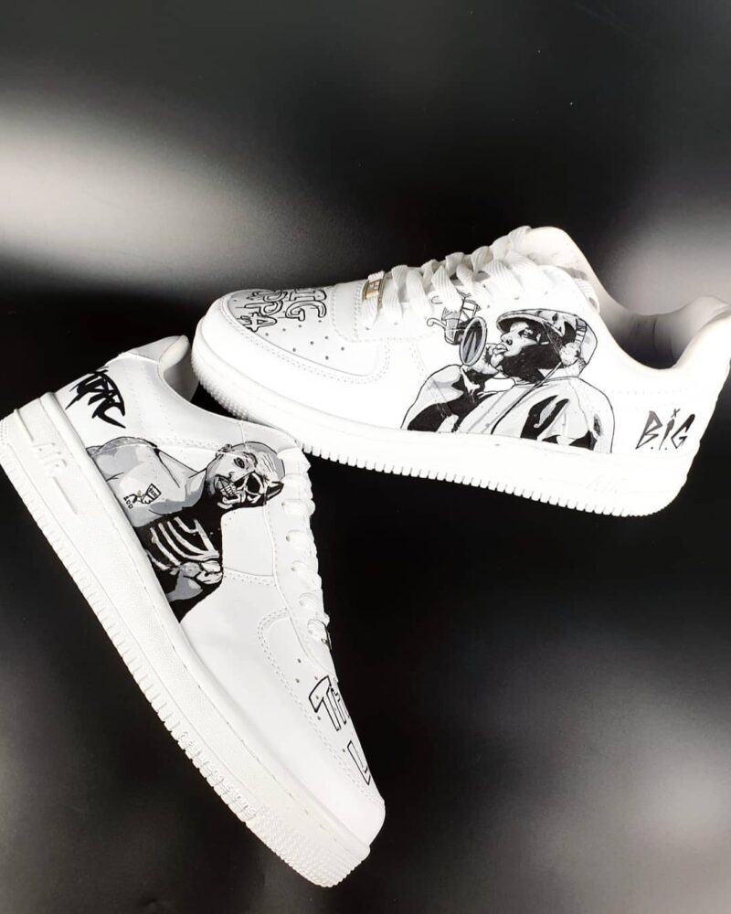 Tupac x Biggie Air Force 1 Custom