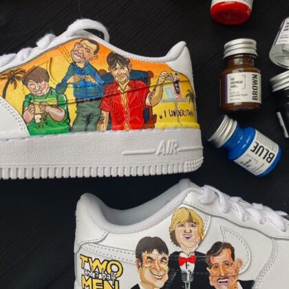 Two and a Half Men Air Force 1 Custom