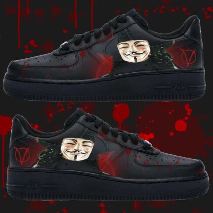 V For Vendetta Air Force 1 Custom