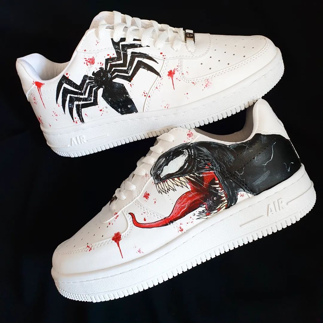 Custom air force one with VENOM, personalized paint, gift man child