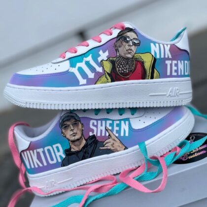 Viktor Sheen x Nik Tendo Air Force 1 Custom