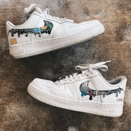 Vintage Style Air Force 1 Custom