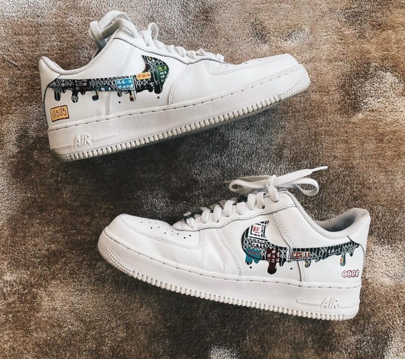 Vintage Style Air Force 1 Custom