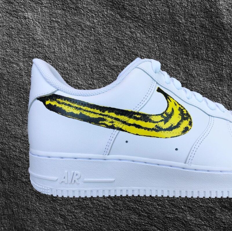 Warhol Banana Air Force 1 Custom - Image 2