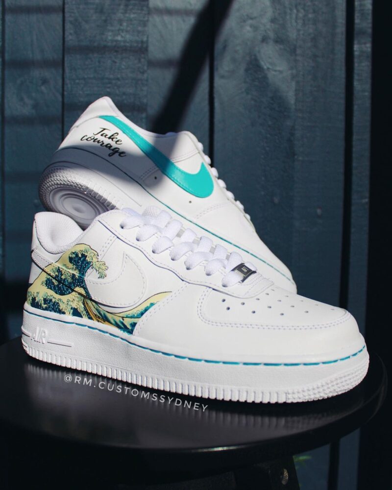 Waves and Water Air Force 1 Custom
