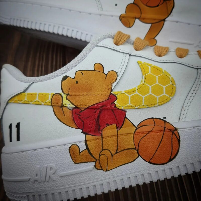 Winnie the Pooh Air Force 1 Custom - Image 4