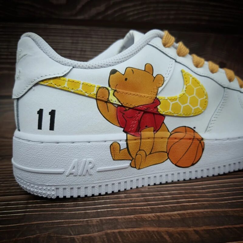 Winnie the Pooh Air Force 1 Custom - Image 3